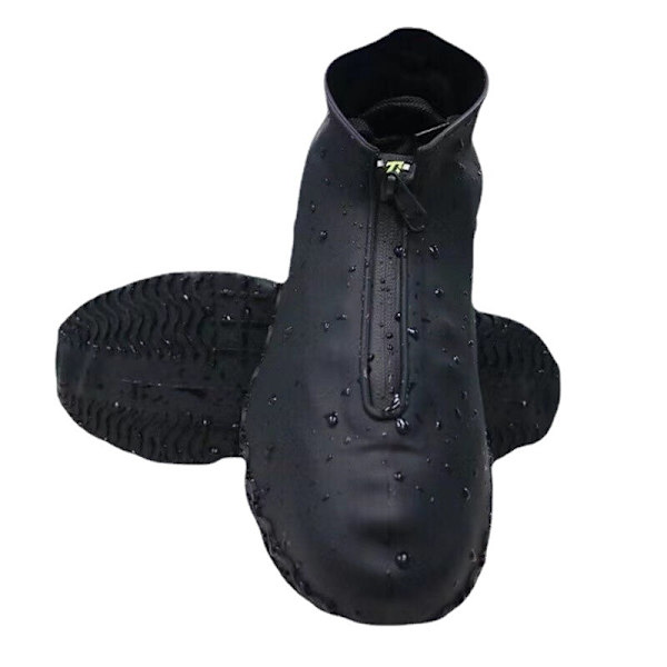 Vattentäta skoskydd med dragkedja svart L29CM