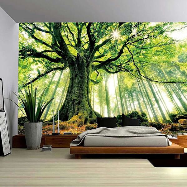 Forest Tapestry Nature Tree Tapestries, Extra Large Oversized Ta