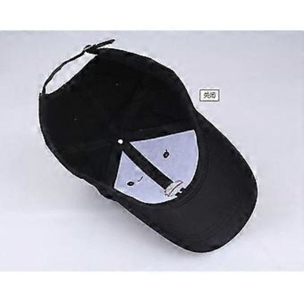 Hat, Sort eller Hvid, Baseball Cap, One Size (multi valgfri) (sort)