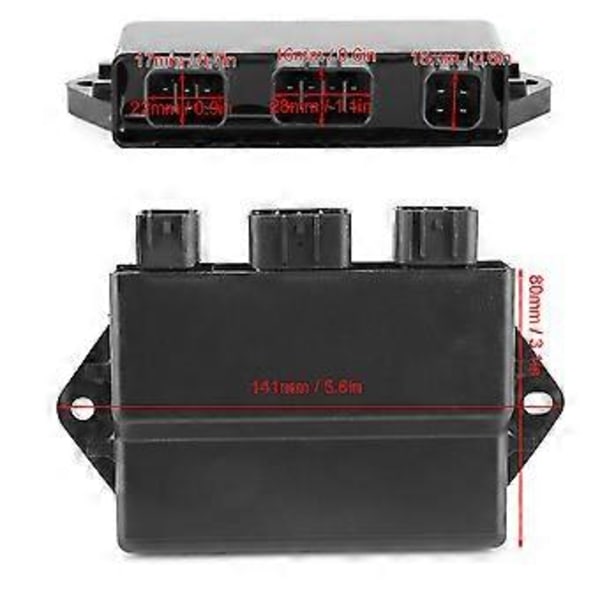 ATV CDI Modul 5ND&#8209;85540&#8209;10 Erstatningstilbehør Passer til Yamaha Grizzly YFM 450