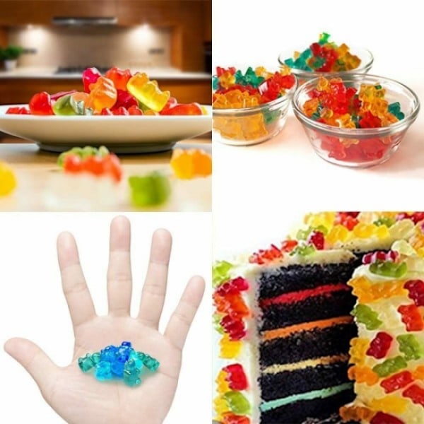 Silikoneform Gummy Bears Orange
