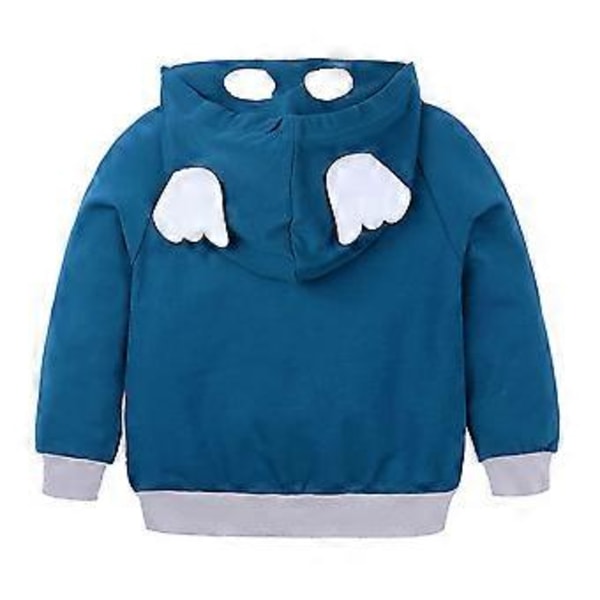 Børnejakke til drenge Spiderman Captain America Batman DC lynlås hættetrøje jakke (2-3 år American Captain)