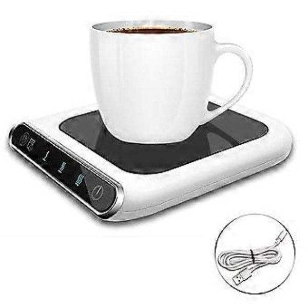 Kaffekopvarmer til skrivebord med 3 justerbare temperaturindstillinger