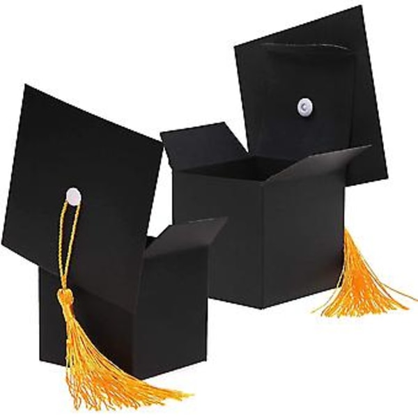 20 Stycken Examenshatt Present Godis Sockerlåda Dekorationer För Fyllning av Godis Socker Choklad Souvenir På Examensfest Favörer Dekor Festtillbehör