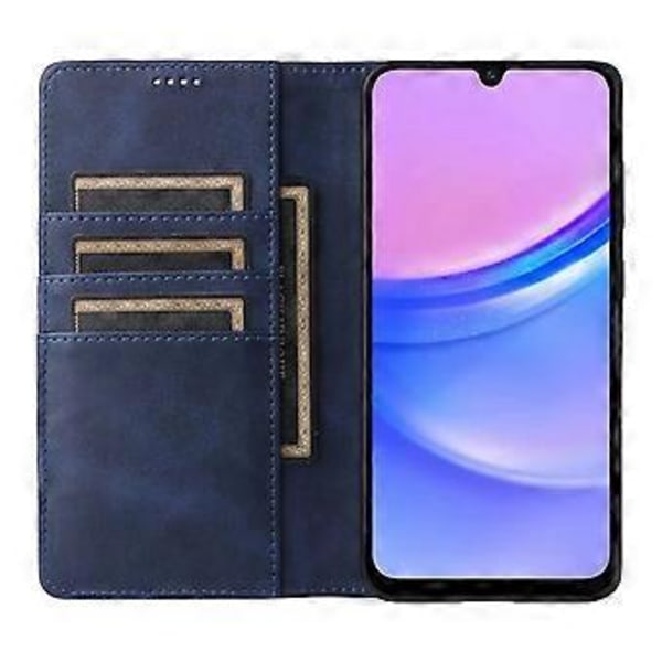 För Samsung Galaxy A16 5G/A16 4G Fodral RFID-blockerande PU Läder Plånboksfodral (Stil C)