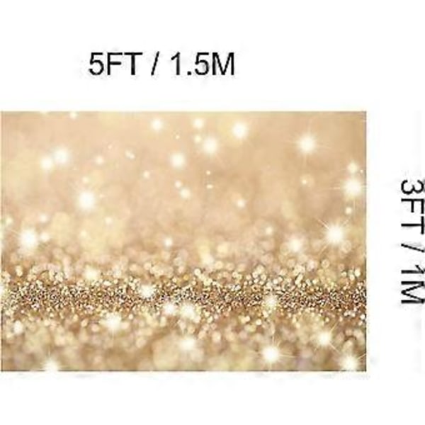 BELECO 5x3ft Kangas Bokeh Tausta Kulta Glitter Tausta Juhla Twinkle Valot Glitter Tausta Abstrakti Kulta Sekvenssit Piste Valokuva Tausta Bi