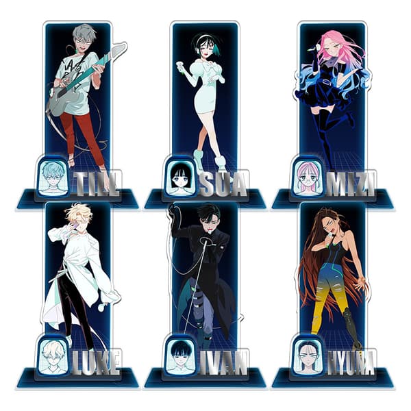 ALIEN STAGE, Alien Stage, Akrylfigurer, Fan Merchandise, Akrylstativ E