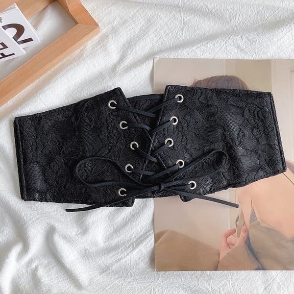 Korsettbelte for kvinner med elastisk stretch