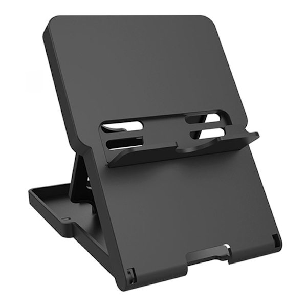 1 stk (svart) egnet for Nintendo Switch stativ, liten og lett