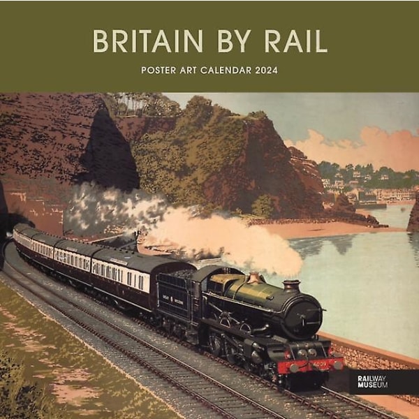 Britain By Rail National Railway Museum Wiro Wall Calendar 2024