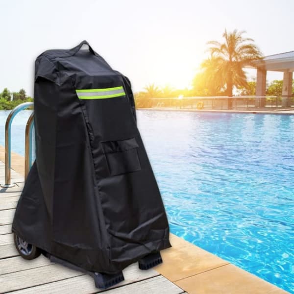 420D Robot Pool Cleaner Cover, Pool Robot Cover med Reb
