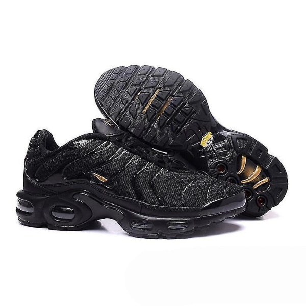 Men Casual Tn Sneakers Air Cushion Running Shoes Outdoor Breathable Sports Shoes Fashion Athletic Shoes For Men black and yellow EU40