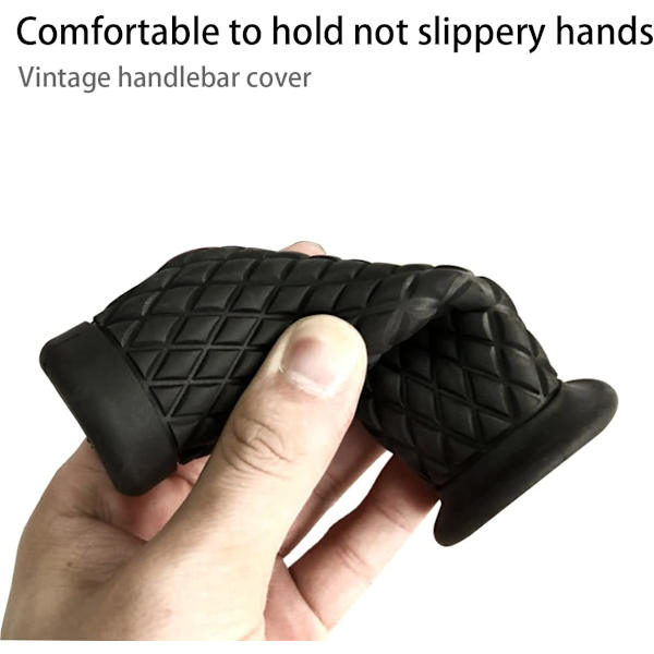 2 stk. Motorcykelstyrgreb, Universal Motorcykelgreb Anti-Slip R