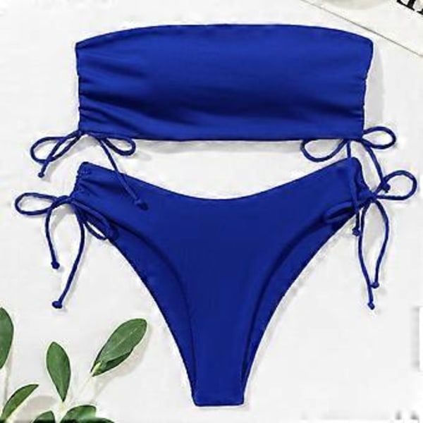 Naisten halter bikini setti, seksikäs stringi kaksiosainen uimapuku