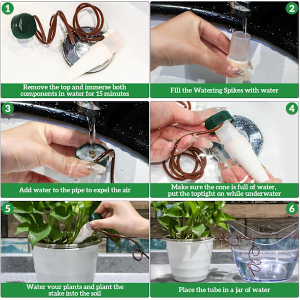 Automatisk vandingspinde Automatisk vandingssystem til planter, Automatisk drypvanding