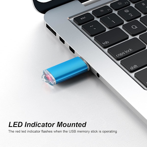 USB-tikku 32 Gt Paketti 3 Suuri Kapasiteetti USB-tikku USB 2.0 Flash-asema Ke
