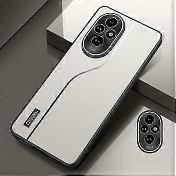 For Honor 200 5G Cover PC+TPU Stødsikkert Telefoncover med Metal Linse Cover (Style D)