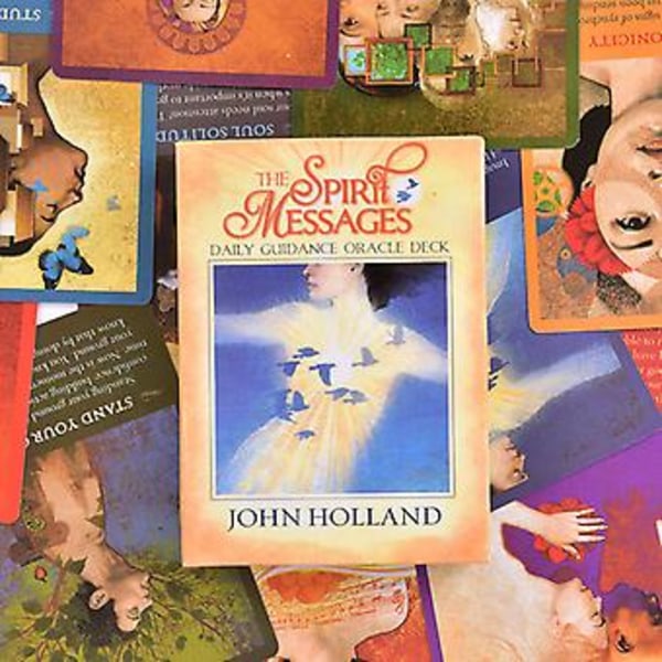 The Spirit Messages Daily Guidance Oracle Deck Tarotkort Spelförpackning