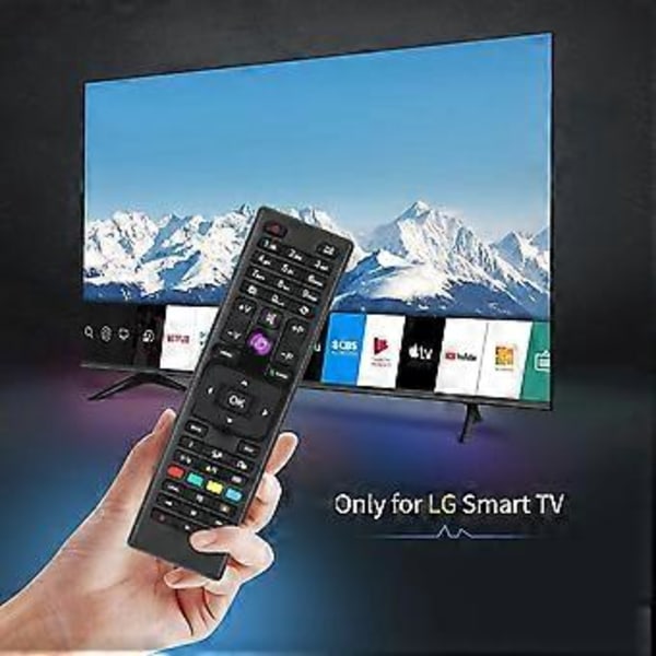 Lämplig för JVC HD TV fjärrkontroll RC4875 /RC-4875 ersättningsfjärrkontroll