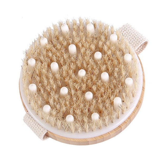 Body brush, neutral dry brush for cellulite and ly