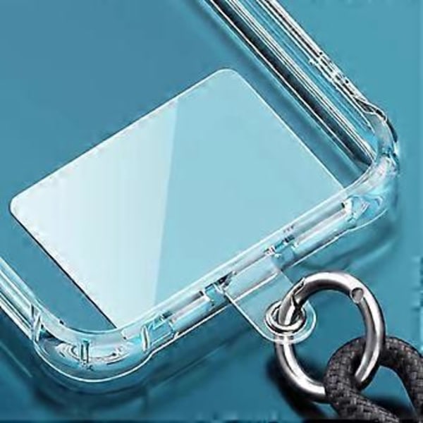 110 cm Mobiltelefon Lanyard Spiral Design Justerbar Halsrem med Patch-Style L (Style L)