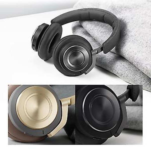 Andningsbara Öronproppsskydd Mjuka för B&Obeoplay H7 H9 Headset (Svart)