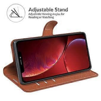 Kompatibelt Skal för iPhone 13 Lädertextur Stötsäkert Plånboksfodral (Brun)