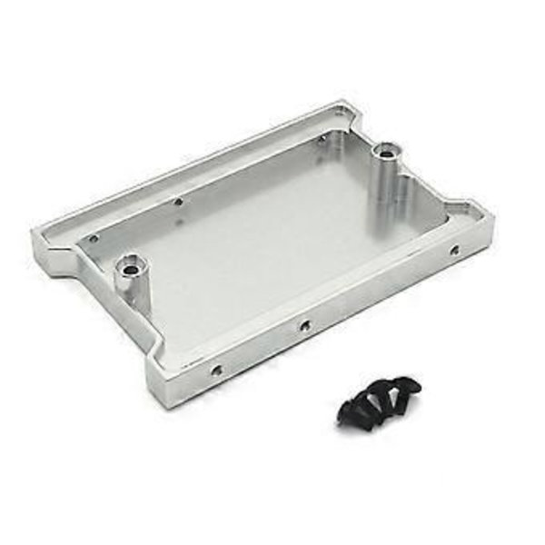 RC Bil Oppgradering Bakre Hale Plate Kit for 1/12 MN99S MN98 RC Bil Oppgraderingsdeler Sølv