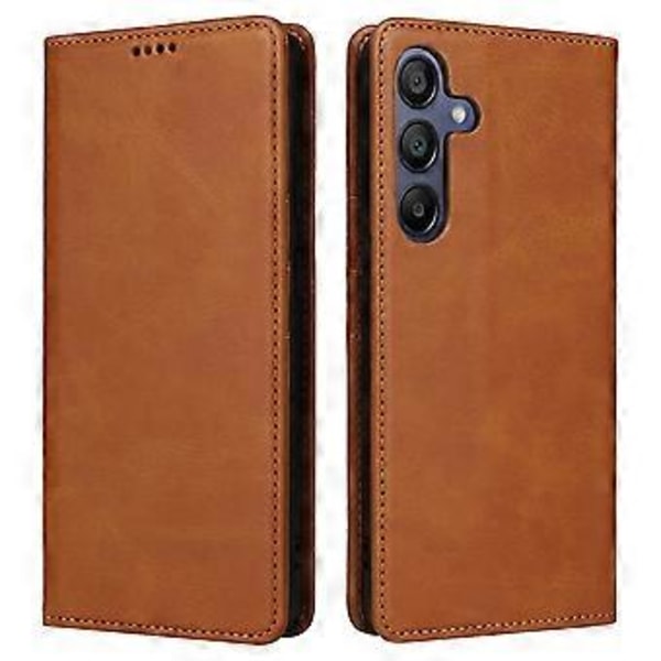 För Samsung Galaxy A16 5G/A16 4G Fodral RFID-blockerande PU Läder Plånboksfodral (Stil B)