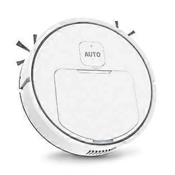 6000PA Smart Robotdammsugare USB-laddning 3-i-1 Smart Sopa Robot Spray Sweeper Golvrengöring Våtrengöring 1200mAH (A01)