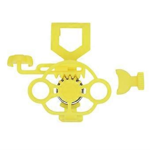 Racing Spil Mini Rat 3D Print Hjul Ekstra Controller Spil Joystick Simulator Gamepad fo( Gul)