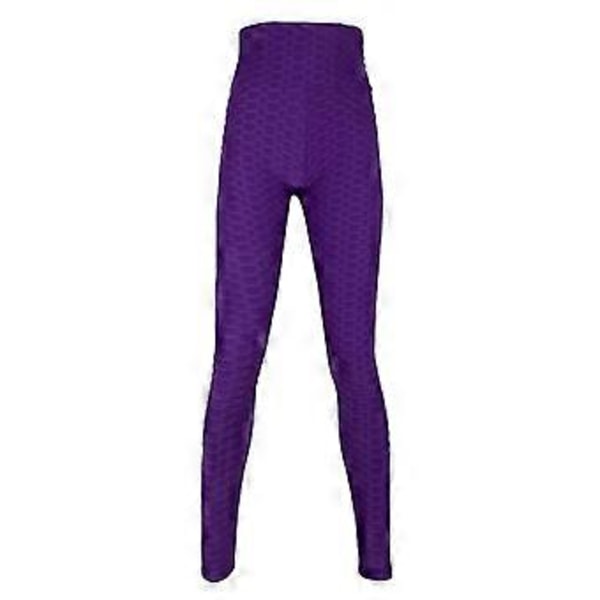 Naisten joogahousut, treenihousut, juoksuhousut, joustavat, kevyet ja - Värivaihtoehtoja ja kokoja (Purple XL)