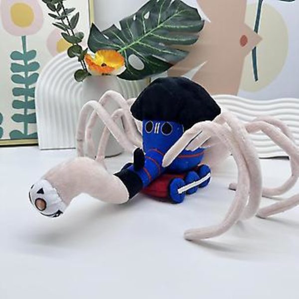Choo Choo Charles Plushi Hirviö Kauhu Cho Cho Charles Hämähäkki Thomas Plushihahmot Lelut Hämähäkkijuna Plushilelut Pojille Tytöille Syntymäpäivälahjat ( )