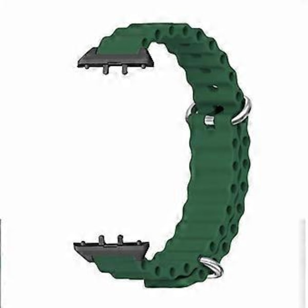 Samsung Galaxy Fit3 -rannekkeen korvaava pudotuskestävä silikoninen kellon ranneke (Tyyli A)