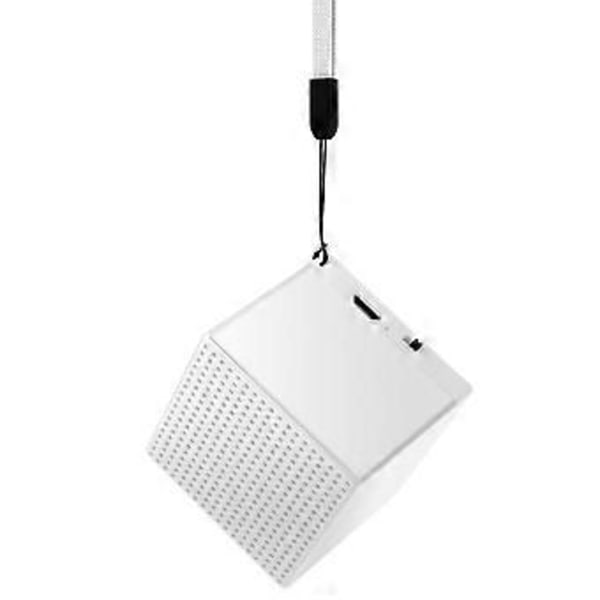 Liten Fyrkantig Bluetooth-Högtalare Dator Mini Mobiltelefon Trådlös Ljud Subwoofer Samtal Liten Högtalare för Hemmet, Utomhus, Resor