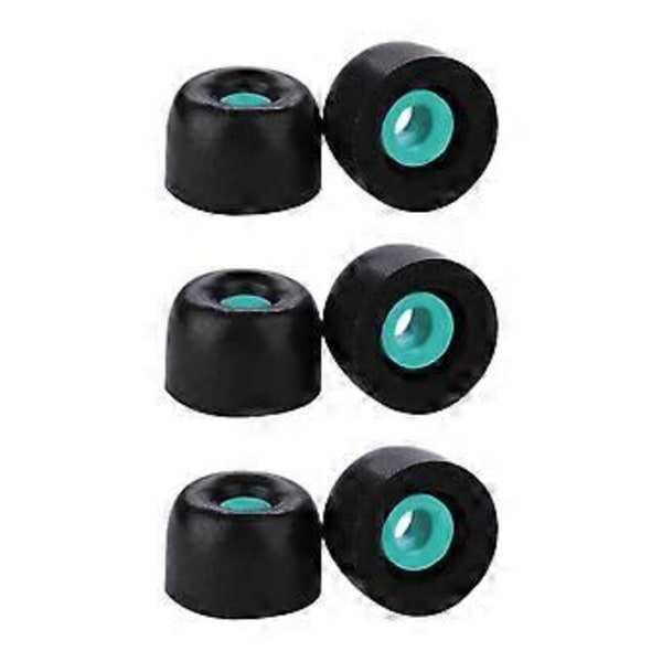 3 Par Støjreducerende og Lydisolerende Ørepropper Memory Foam Ørekopper til -1000XM4 Bluetooth Headp (Sort)