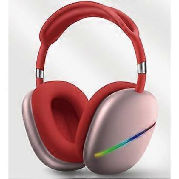 Huvudmonterat Bluetooth-headset, lysande trådlöst sport-bass Bluetooth-headset (blå)