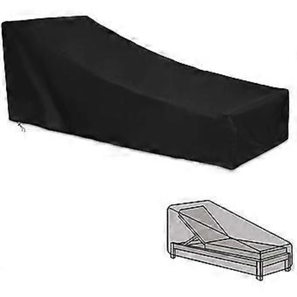 SZTXJ Have Solvogn Betræk Vandtæt Vindtæt Solvogn Betræk 200*40*85CM, Anti-UV, Støvtæt, Oxford Klud, Solvogn Beskyttelsesbetræk