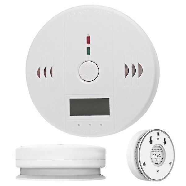 Carbon Monoxide Detector Poisoning Gas Warning Alarm Sensors S