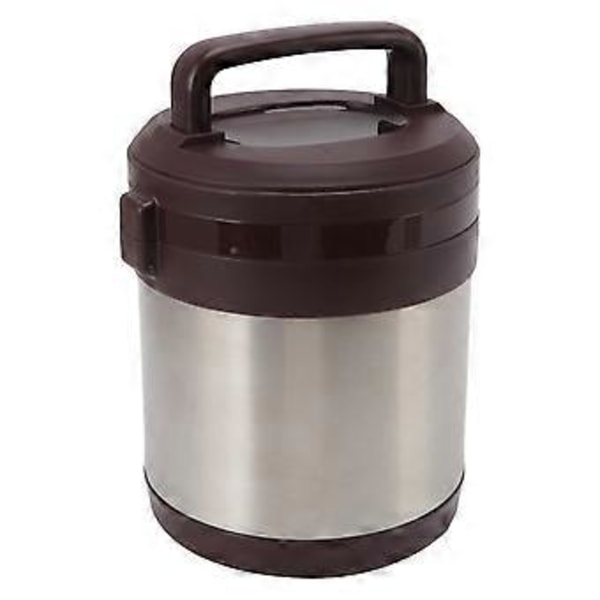 1,3L Vakuumisolert Matboks i 304 Rustfritt Stål, Bærbar Bentoboks for Student og Kontoransatte, Rustfritt Stål Farge