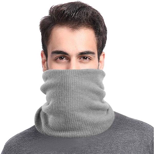 Putkihuivi Naiset Talvi Neuloa Lämmin Ympyrä Huivi Fleece Vuori Kaula