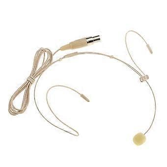 5x Profesjonell Headset Krok Headset Mikrofon Hodebåren Mikrofon for Scene