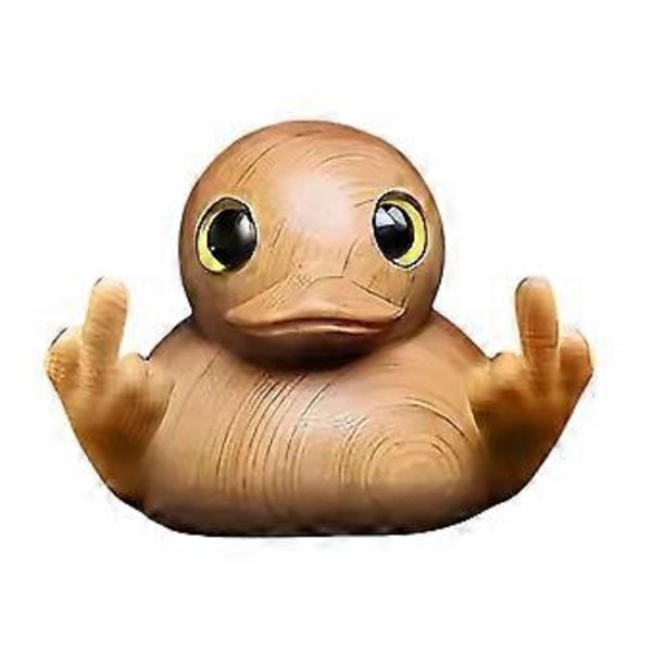 Morsom Harpiks Midtfinger And Statue Figurer Mini And Ornament Spøk Gifts (Stor)
