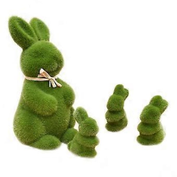 4 st Påskhare Konstgjort Gräs Djur Påskhare Hemmakontor Ornament