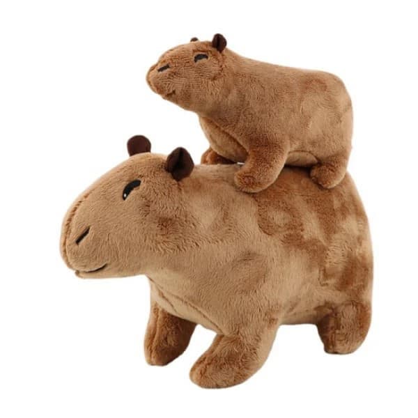 20cm Simuloitu Capybara Pehmolelu-Ruskea