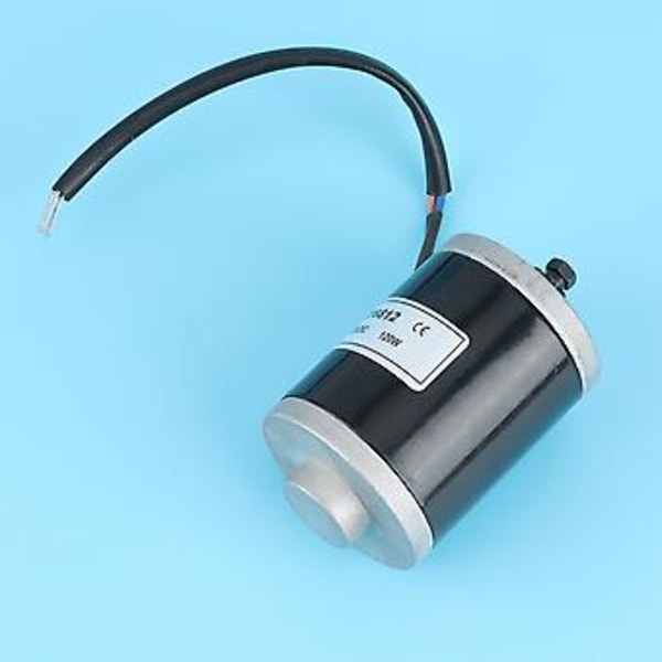 Borstad Motor MY6812 12V 120W Höghastighetsmotor med Drev Scooter Liten Borstmotor med Remhjul Elektrisk Scooter