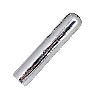 Elektrisk gitar slide i rustfritt stål, solid, 84 mm lengde