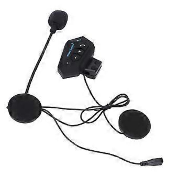 Motorcykel Bluetooth Hörlur Hjälm Bluetooth Intercom Headset med Automatisk Svarsfunktion Hands Free