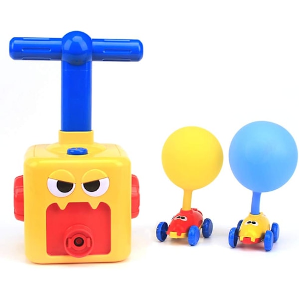 Ilmapalloauto Balloon Racer manuaalisella ilmapumpulla lapsille