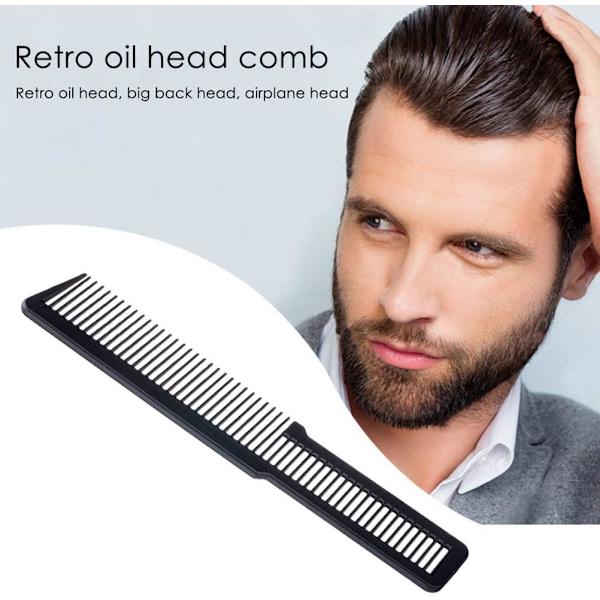 3 stk. plast hårklippingskam, hårkamsett All Purpose Hair Comb B